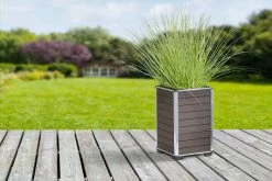 Gartenfreude Pflanzgefäß WPC Pflanzkübel -Zipper Geschäft 8600335500 4450 1005 003 prod 003