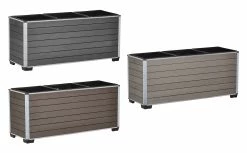 Gartenfreude Pflanzgefäß WPC Pflanzkübel -Zipper Geschäft 8600335500 4450 1006 002 prod 004