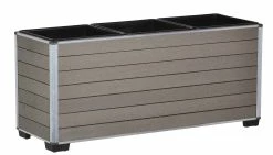 Gartenfreude Pflanzgefäß WPC Pflanzkübel -Zipper Geschäft 8600335500 4450 1006 002 prod 005