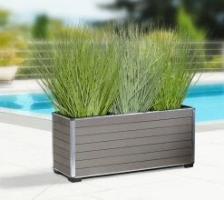 Gartenfreude Pflanzgefäß WPC Pflanzkübel -Zipper Geschäft 8600335500 4450 1006 002 prod 006