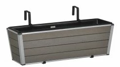 Gartenfreude Balkonkasten WPC Pflanzkasten