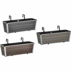 Gartenfreude Balkonkasten WPC Pflanzkasten -Zipper Geschäft 8600335500 4450 1007 002 prod 006