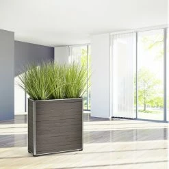 Gartenfreude Raumteiler WPC Pflanzkübel -Zipper Geschäft 8600335500 4450 1070 003 prod 004