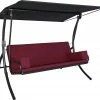 Angerer Hollywoodschaukel Elegance Tolar Rot