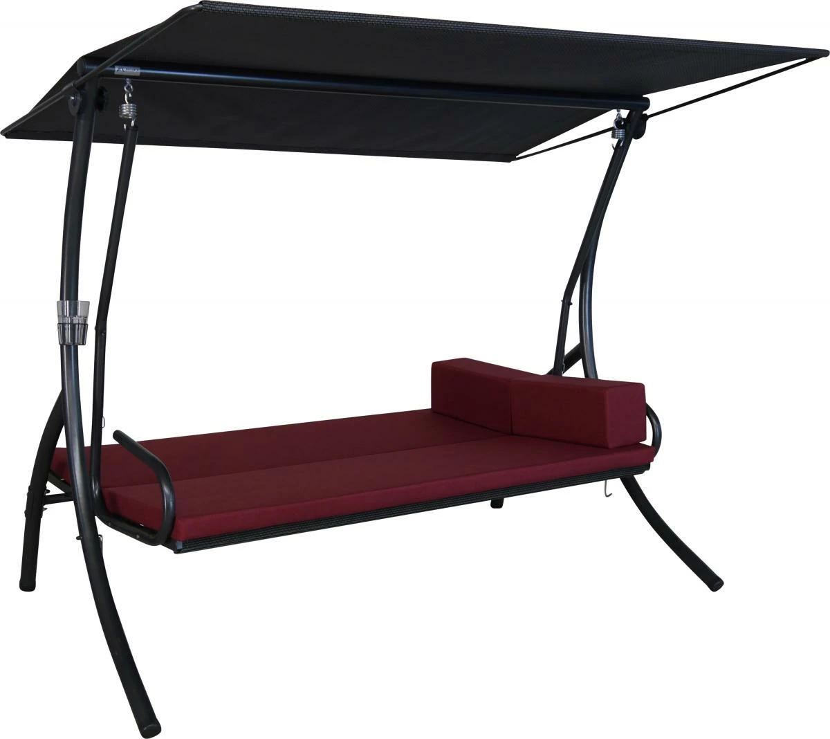 Angerer Hollywoodschaukel Elegance Tolar Rot 2 Angerer Hollywoodschaukel Elegance Tolar Rot – Bild 2