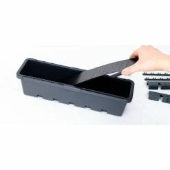 GreenLife Blumenkasten / Kräuterbox 5 Stück, Anthrazit, Komplett -Zipper Geschäft 8600335800 42816 prod 002