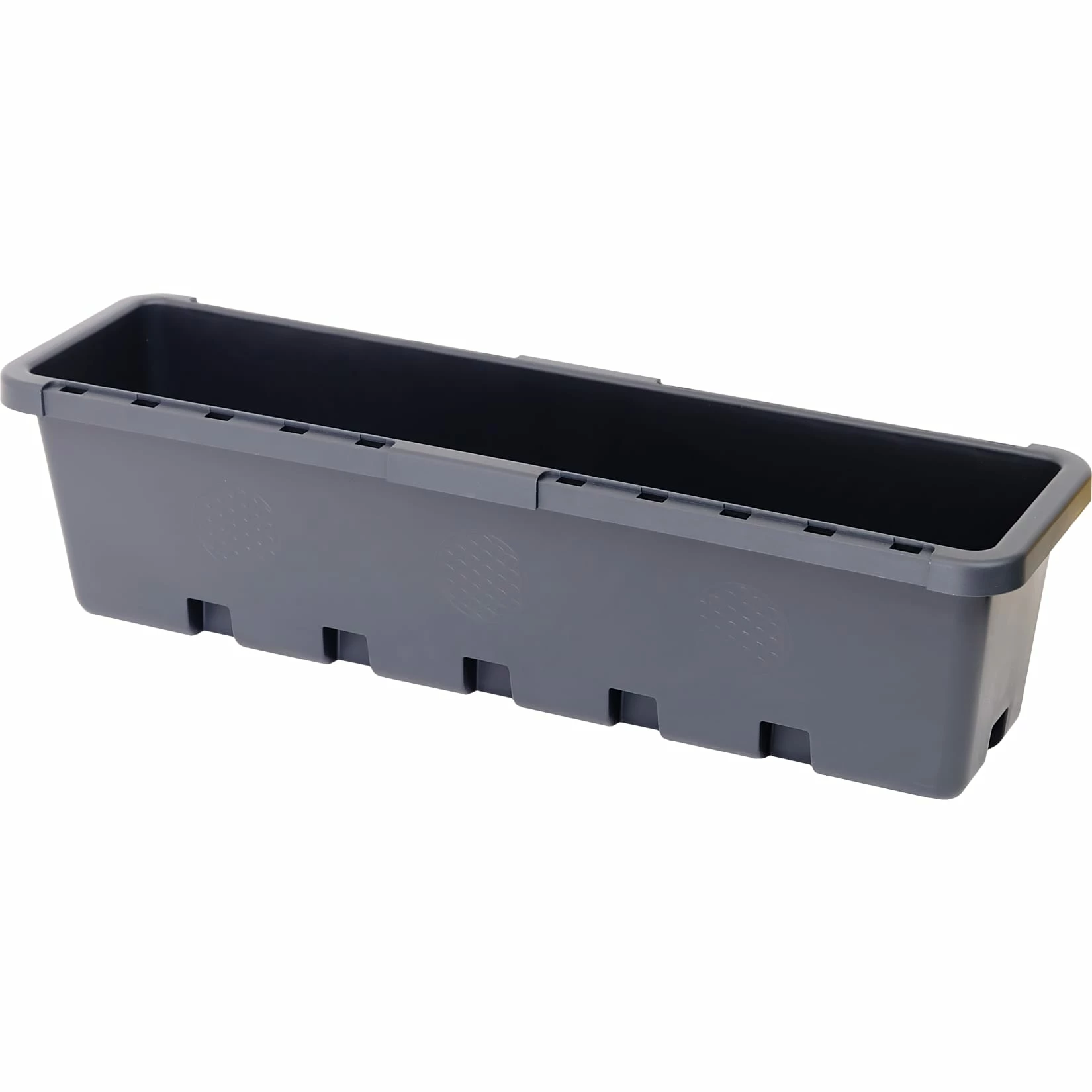 GreenLife Blumenkasten / Kräuterbox 10 Stück, Anthrazit, Komplett 1 GreenLife Blumenkasten / Kräuterbox 10 Stück, Anthrazit, Komplett