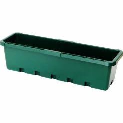 GreenLife Blumenkasten / Kräuterbox 5 Stück, Grün, Komplett
