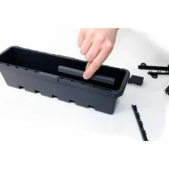 GreenLife Blumenkasten / Kräuterbox 3 Stück, Anthrazit, Komplett -Zipper Geschäft 8600335800 42821 prod 003