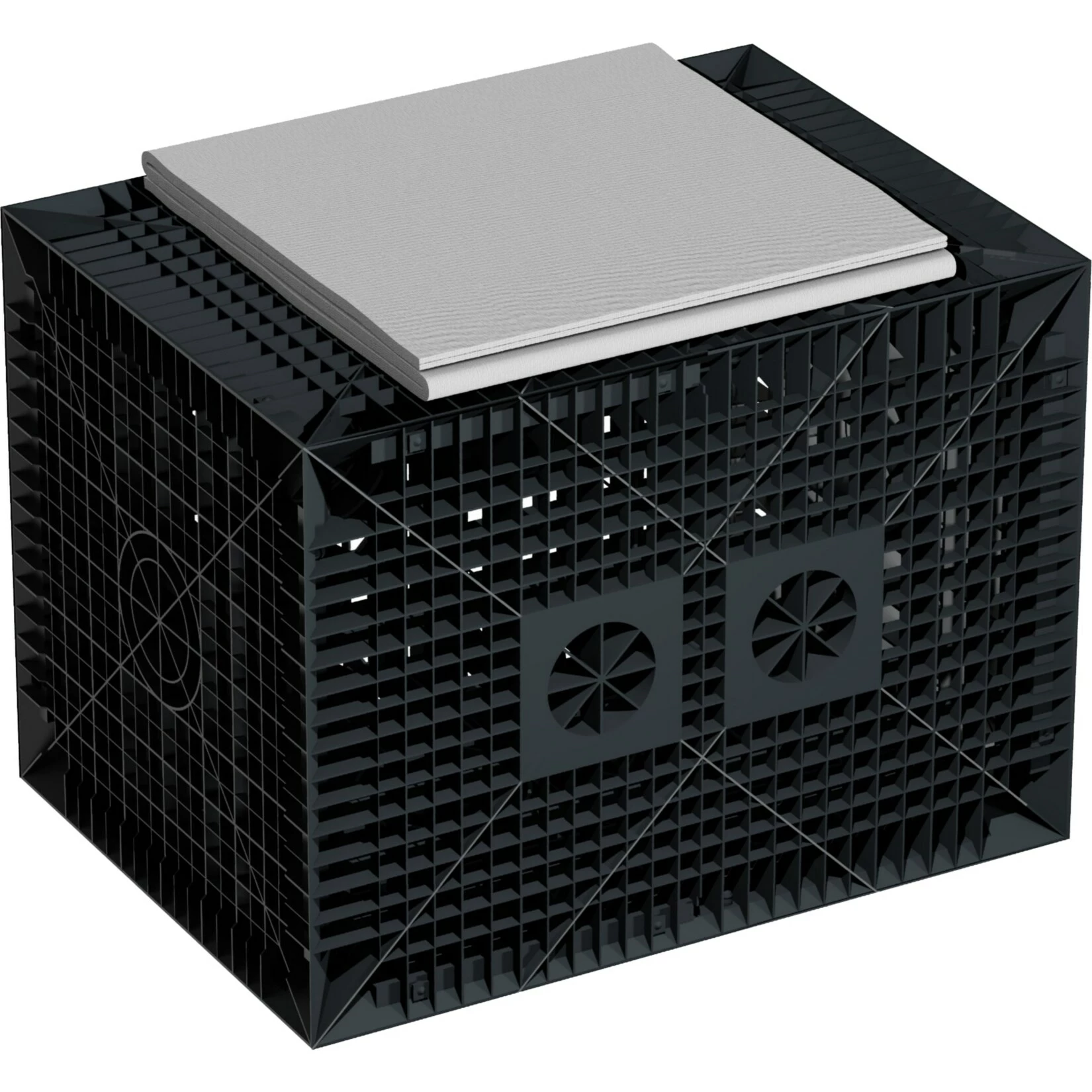 GreenLife Starter-Set Versickerung 280 L Gartenentwässerung Sickerwürfel 1 GreenLife Starter-Set Versickerung 280 L Gartenentwässerung Sickerwürfel