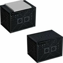 GreenLife Starter-Set Versickerung 560 L Gartenentwässerung Sickerwürfel