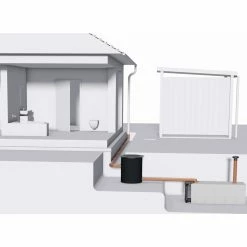GreenLife Vorfilter Versickerung "easy Pro" Entwässerungsfilter Sickersieb -Zipper Geschäft 8600335800 42832 prod 003