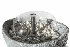 GreenLife Springbrunnen-Set Für Den Dekor-Regenspeicher "Hinkelstein", Granitgrau -Zipper Geschäft 8600335800 49395 prod 003