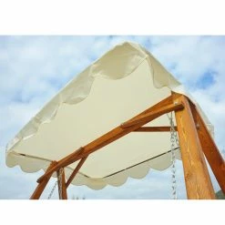 Outsunny Hollywoodschaukel Als 2-Sitzer Cremeweiß, Natur 162 X 122 X 184 Cm (LxBxH) | Schaukel Mit Sonnendach Schaukelbank Gartenschaukel 11 Outsunny Hollywoodschaukel Als 2-Sitzer Cremeweiß, Natur 162 X 122 X 184 Cm (LxBxH) | Schaukel Mit Sonnendach Schaukelbank Gartenschaukel -Zipper Geschäft 8600336600 01 0303 prod 006