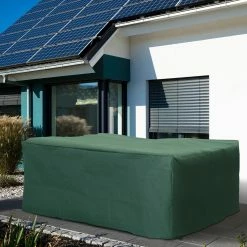 Outsunny Abdeckhaube Für Gartenmöbel Grün 210 X 140 X 80 Cm (LxBxH) | Schutzhülle Abdeckplane Abdeckung Schutzplane -Zipper Geschäft 8600336600 02 0180 prod 004