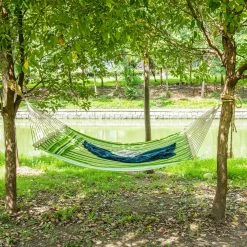 Outsunny Hängematte Für 2 Personen Grün, Gelb, Weiß 284 X 140 Cm (LxB) | Hängesitz Hängestuhl Hängeliege Hängesessel 9 Outsunny Hängematte Für 2 Personen Grün, Gelb, Weiß 284 X 140 Cm (LxB) | Hängesitz Hängestuhl Hängeliege Hängesessel -Zipper Geschäft 8600336600 100110 073 prod 004