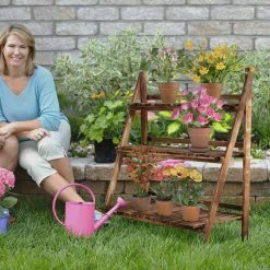 Outsunny Pflanzentreppe Klappbar Natur 100 X 37 X 93 Cm (LxBxH) | Blumenregal Blumenbank Blumentreppe Blumenständer 9 Outsunny Pflanzentreppe Klappbar Natur 100 X 37 X 93 Cm (LxBxH) | Blumenregal Blumenbank Blumentreppe Blumenständer -Zipper Geschäft 8600336600 845 113 prod 004