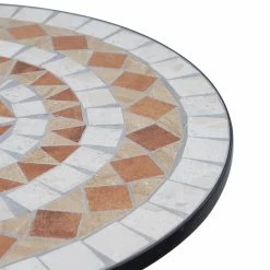 Outsunny Runder Mosaiktisch Orange, Weiß, Schwarz 60 X 71 Cm (ØxH) | Gartentisch Balkontisch Beistelltisch Seviertisch 11 Outsunny Runder Mosaiktisch Orange, Weiß, Schwarz 60 X 71 Cm (ØxH) | Gartentisch Balkontisch Beistelltisch Seviertisch -Zipper Geschäft 8600336600 84B 254 prod 006