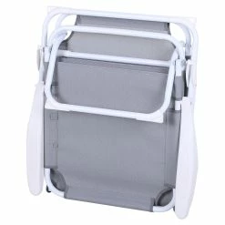 Outsunny Sonnenliege Mit Verstellbarer Rückenlehne 160 X 66 X 80 Cm (LxBxH) | Strandliege Gartenliege Relaxliege Gartenmöbel -Zipper Geschäft 8600336600 84B 438 prod 006