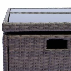 Outsunny Polyrattan Gartenmöbel Als 21-tlg. Set Braun, Cremeweiß | Garten Garnitur Gartenset Polyrattan Sitzgruppe -Zipper Geschäft 8600336600 861 029 prod 006