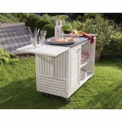 Trendfabrik Gartenregal "Rollwagen" Rollwagen Weiß/Anthrazit 8 Trendfabrik Gartenregal "Rollwagen" Rollwagen Weiß/Anthrazit -Zipper Geschäft 8600342900 884881 prod 004