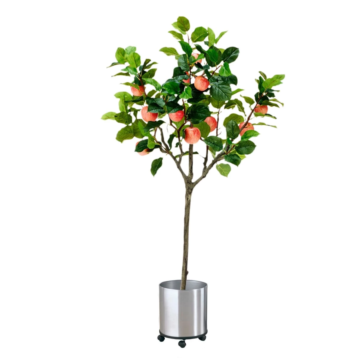 Trendfabrik Übertopf-Set, 2-tlg. Modern Silberfarben 4 Trendfabrik Übertopf-Set, 2-tlg. Modern Silberfarben – Bild 4