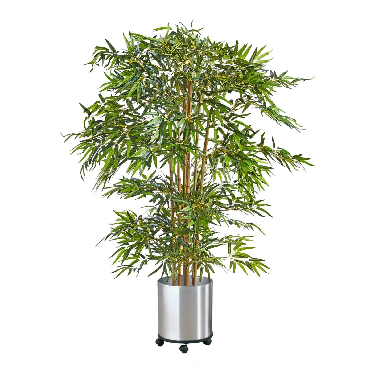 Trendfabrik Übertopf-Set, 2-tlg. Modern Silberfarben 5 Trendfabrik Übertopf-Set, 2-tlg. Modern Silberfarben – Bild 5