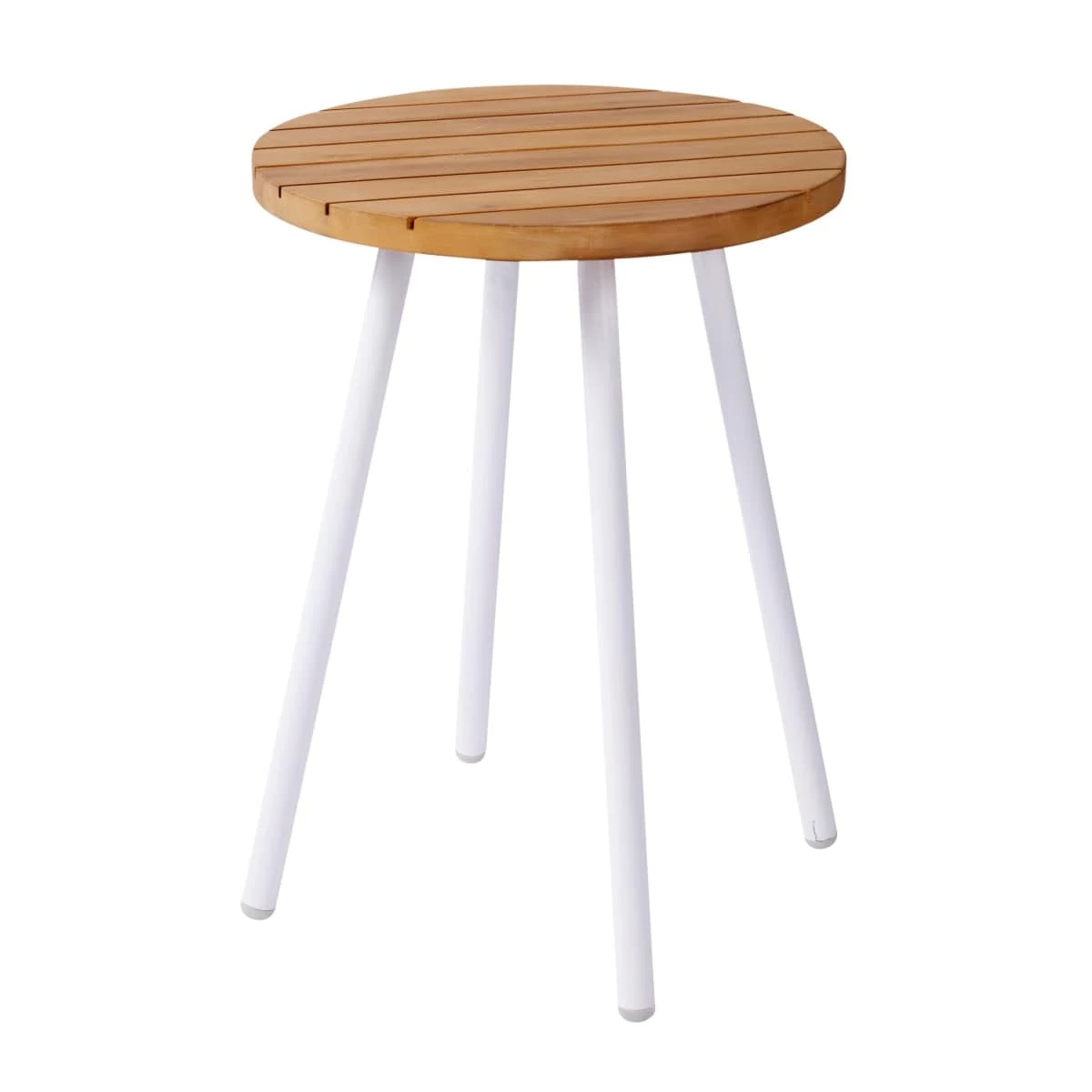 Trendfabrik Outdoor-Beistelltisch Max Natur/Weiß Klein 1 Trendfabrik Outdoor-Beistelltisch Max Natur/Weiß Klein