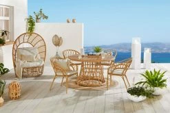 Trendfabrik Outdoor-Korbsessel Ranja Natur/Beige -Zipper Geschäft 8600342900 9355616 prod 002