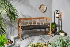 Trendfabrik Outdoor-Bank Rivoli Natur/Schwarz -Zipper Geschäft 8600342900 9358765 prod 003