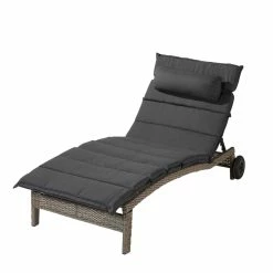 Trendfabrik Outdoor-Liege Tino Grau