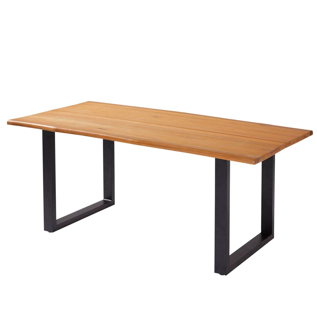 Trendfabrik Outdoor-Tisch Brixen Natur/Schwarz 1 Trendfabrik Outdoor-Tisch Brixen Natur/Schwarz