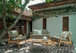 Trendfabrik Outdoor-Möbel-Set, 4-tlg. Caja Natur/Grün -Zipper Geschäft 8600342900 9397404 prod 004