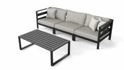 Trendfabrik Outdoor-Lounge-Set, 2-tlg. Nino Anthrazit