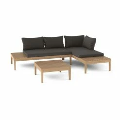Trendfabrik Outdoor-Lounge-Set, 3-tlg. Gino Natur -Zipper Geschäft 8600342900 9400624 prod 004