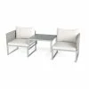 Trendfabrik Outdoor-Lounge-Set Ponza Hellgrau
