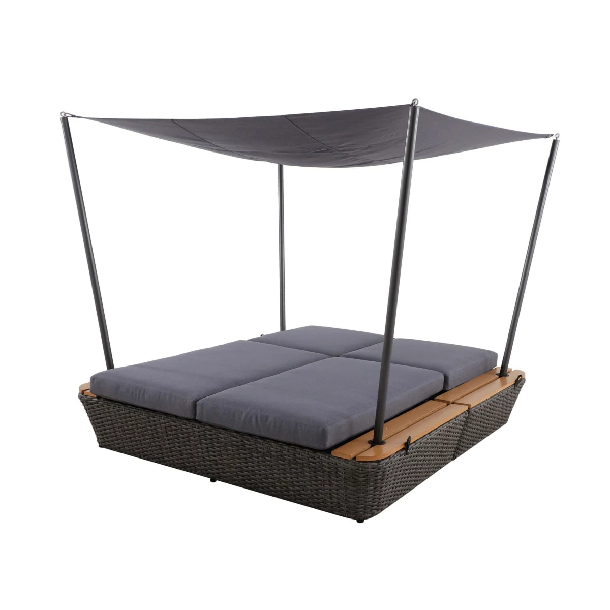 Trendfabrik Outdoor-Lounge Islo Grau 3 Trendfabrik Outdoor-Lounge Islo Grau – Bild 3