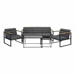 Trendfabrik Outdoor-Lounge-Set, 5-tlg. Space 2 Anthrazit