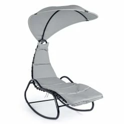 Trendfabrik Outdoor-Liege Lorenzo Grau