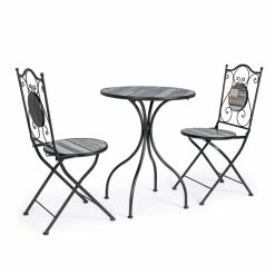 Trendfabrik Outdoor-Möbel-Set, 3-tlg. Miriam