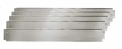Oskar Rasenkante 10m 100x18cm Verzinkt Beeteinfassung Beetumrandung Mähkante Metall Palisade -Zipper Geschäft 8600343700 24209 prod 005