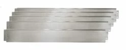 Oskar Rasenkante 45m 100x14cm Verzinkt Beeteinfassung Beetumrandung Mähkante Metall Palisade -Zipper Geschäft 8600343700 25439 prod 004