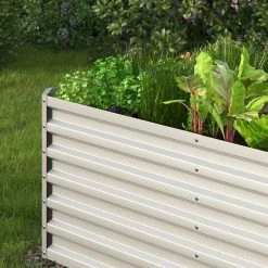 Oskar Hochbeet Kräuterbeet Gemüsebeet Rechteckig 180x90x60cm Stahl Verzinkt -Zipper Geschäft 8600343700 29022 prod 005