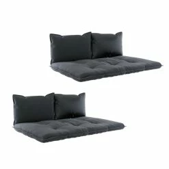 Vicco Palettenkissen Set Sitzkissen Rückenkissen Kansas Palettenmöbel Anthrazit (6er Set) 8 Vicco Palettenkissen Set Sitzkissen Rückenkissen Kansas Palettenmöbel Anthrazit (6er Set) -Zipper Geschäft 8600343700 36186 prod 002