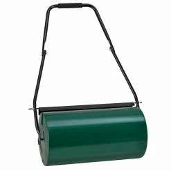 Juskys Garten Rasenwalze Fritz Aus Metall Befüllbar Mit 48L Wasser / Sand – Inkl. Schmutzabweiser