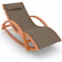 Ampel 24 Schaukel- Und Liegestuhl Rio, 170x70 Cm, Mit Kopfkissen