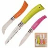 OPINEL Gärtner Messer Set Gartenmesser Gartenhippe Säge Blumenmesser Stahl Holz