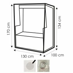 WEHNCKE Strandkorb Schutzhülle Gartenmöbel Hülle Plane Abdeckhaube Abdeckung PE 7 WEHNCKE Strandkorb Schutzhülle Gartenmöbel Hülle Plane Abdeckhaube Abdeckung PE -Zipper Geschäft 8600354700 A2300 3788 prod 003