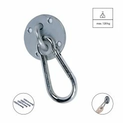 AMAZONAS Wandhaken Easy+ Set Für Hängematten Befestigung Deckensessel Aufhängung -Zipper Geschäft 8600354700 A41 48 prod 003