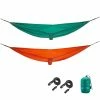GRAND CANYON Bass Hammock Reise Hängematte Camping Wetterfest Nylon 440 G Leicht Farbe: Storm
